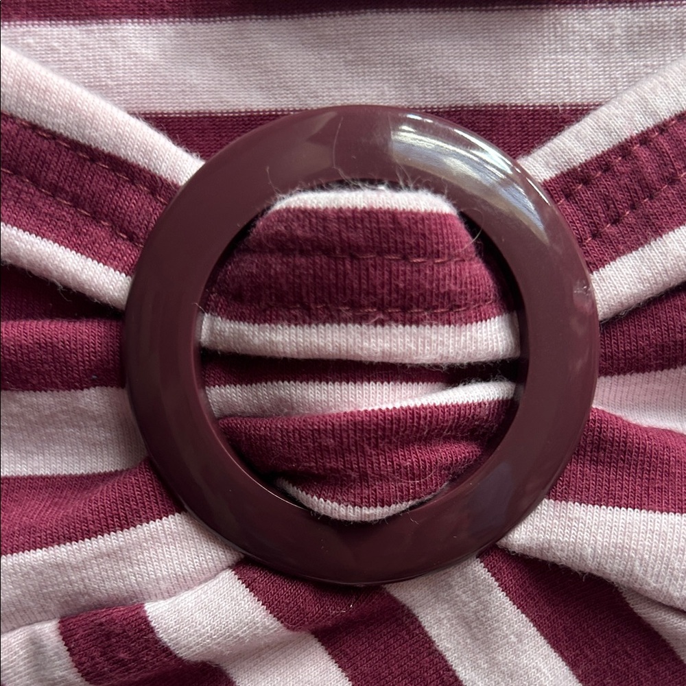 Y2K Vintage 90s Energie Striped Tube Top - Picture 8 of 8